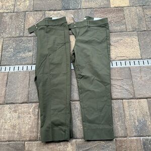 Size 10 curvy fit Loft cropped Rivera pant. NWT